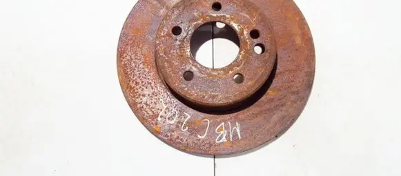 Mercedes-Benz C W202 Front brake disc neventiliuojamas