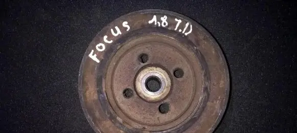 Ford Focus Crankshaft pulley xs4q6b319fd xs4q-6b319-fd