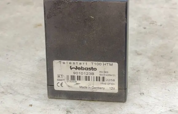Citroen C5 Auxiliary heating control unit/module 9010123B 0130509 024477