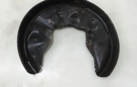 Audi A8 S8 D3 4E Rear brake disc plate dust cover 