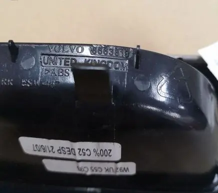 Volvo S40 Electric window control switch 30773217