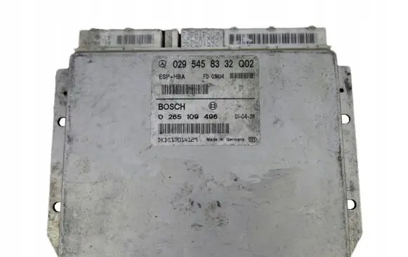 Mercedes-Benz A W168 Engine control unit/module 0295458332Q02