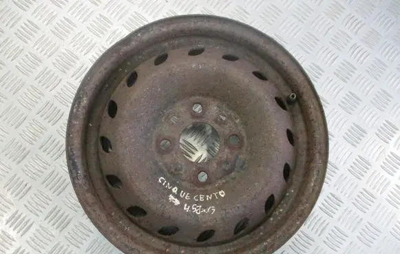 Fiat 500 Cinquecento R13 steel rim 