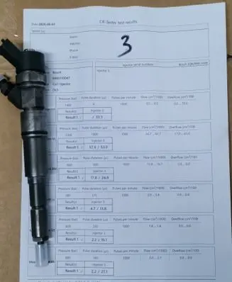 BMW 5 E39 Fuel injector 0445110047
