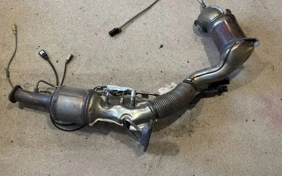 Volkswagen Golf VIII Catalyst/FAP/DPF particulate filter 5Q0131690Q 5WA131723H