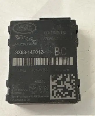 Jaguar XJ X351 Tire pressure control unit GX6314F012BC