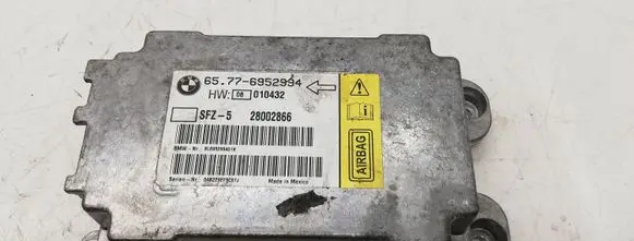 BMW 6 E63 E64 Airbag control unit/module 6952994