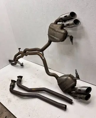 Porsche Macan (95B) Rear muffler/silencer tail pipe 