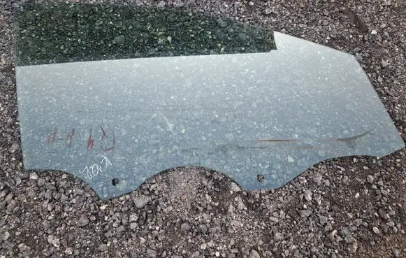 Audi Q4 Sportback e-tron Front door window glass four-door 43R011025