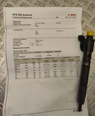 Volvo XC60 Fuel injector 0445116016 CRL318