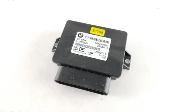BMW 5 F10 F11 Hand brake control module 6858017 32620276A 0123362585