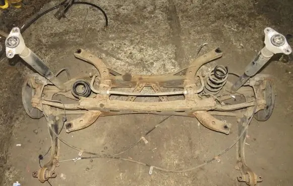 Rear beam
