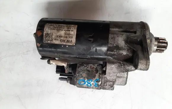 Volkswagen PASSAT B7 Starter motor 02E911024A
