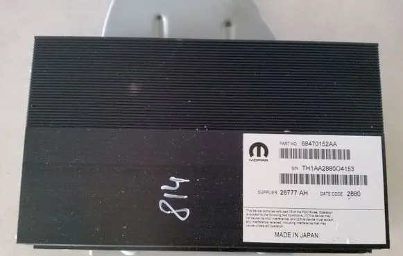 Dodge Durango III Sound amplifier 26777AH