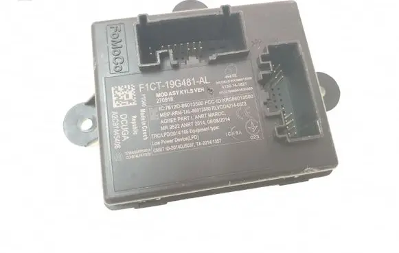 Ford Escape III Keyless (KESSY) go control unit/module F1CT19G481AL KR586013500 F1CT19G481