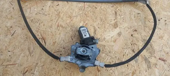 Renault Scenic I Front door window regulator with motor 400732T2