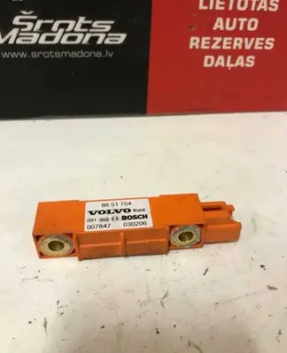 Airbag deployment crash/impact sensor