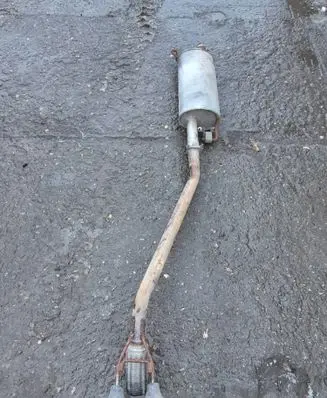 Volkswagen Transporter - Caravelle T5 Exhaust gas pipe 4023 E031999