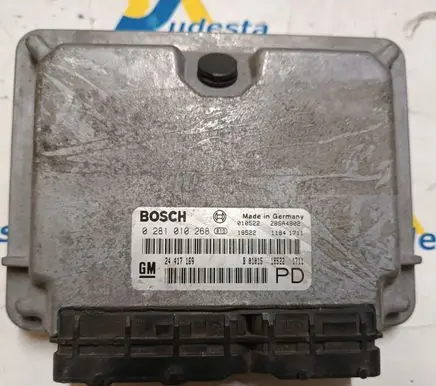 Opel Zafira A Engine control unit/module 0281010268 24417169