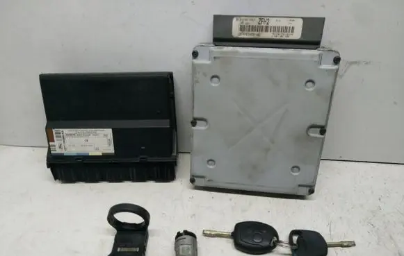 Ford Mondeo Mk III Engine ECU kit and lock set 2S7A12A650AHC EGZBV1MKJBJH ZFH2