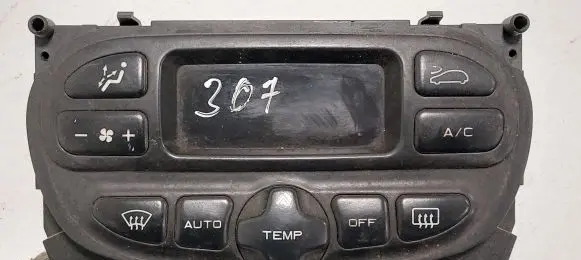 Peugeot 307 Climate control unit 96430991XT 9140010385 9205401
