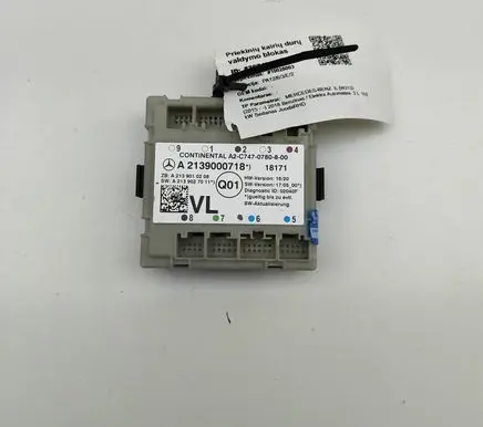 Mercedes-Benz E W213 Door control unit/module A2139000718 A2139010208