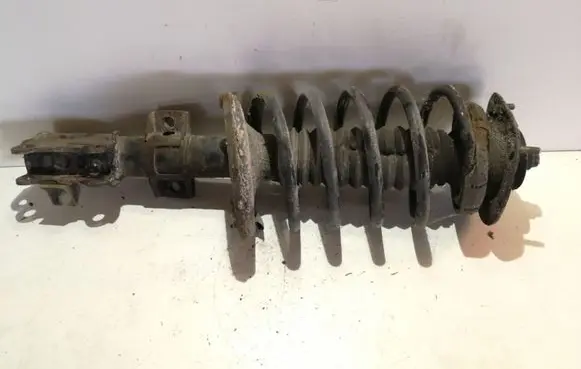 Front shock absorber with coil spring