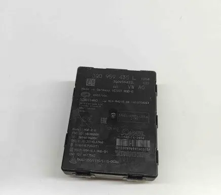 Skoda Superb B8 (3V) Keyless (KESSY) go control unit/module 5ZA011460 3Q0959435L