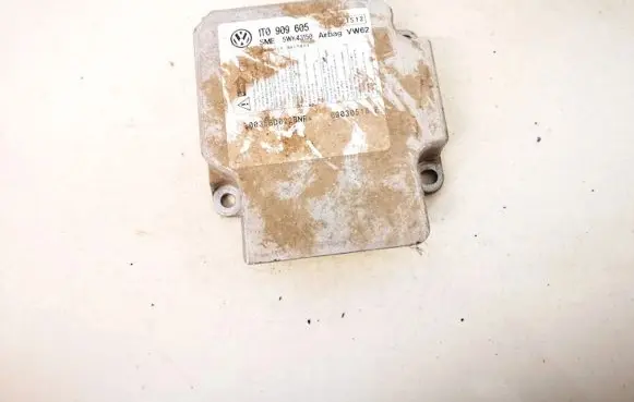 Volkswagen Touran I Airbag control unit/module 1t0909605 5wk43150