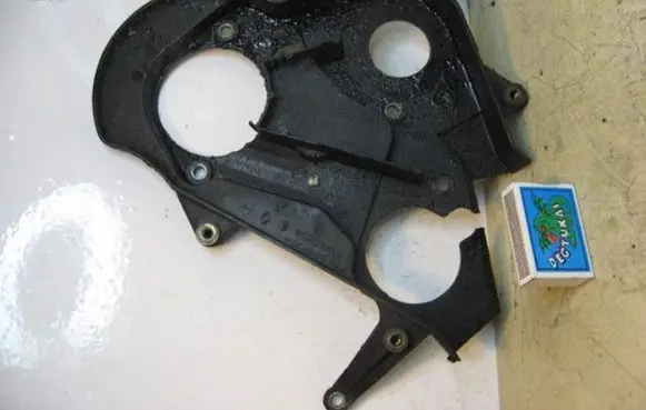 Renault Laguna I Timing belt guard (cover) 7700859838 18I