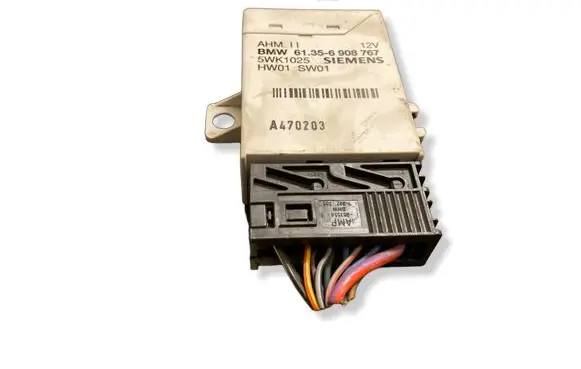 BMW 3 E46 Tow bar trailer control unit/module 61356908767 5WK1025 A470203