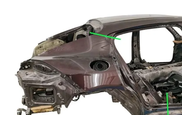 Porsche Panamera (970) Rear quarter panel 97050396600