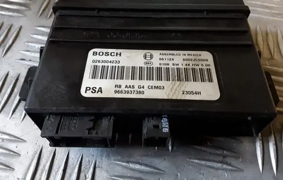 Citroen C4 Grand Picasso Parking PDC control unit/module 9663937380 0263004233 6002JC0000