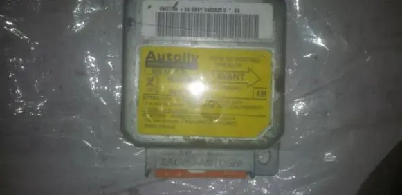 Peugeot 206 Airbag control unit/module 9636894080 550541500