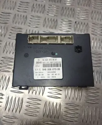 Mercedes-Benz S W221 Air conditioning/heating control unit A2218709987 A2218709687 00104258