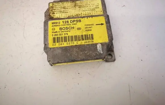 Mitsubishi Space Star Airbag control unit/module MR912128 0285001379