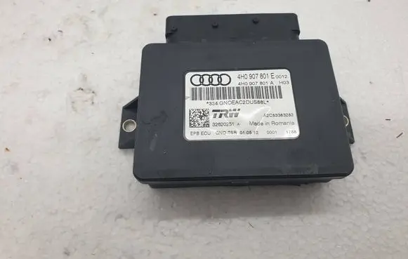 Audi A8 S8 D4 4H Hand brake control module 4H0907801E 4H0907801A
