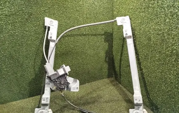 Renault Kangoo II Front door window regulator with motor 12800120101C 128001201 00077630