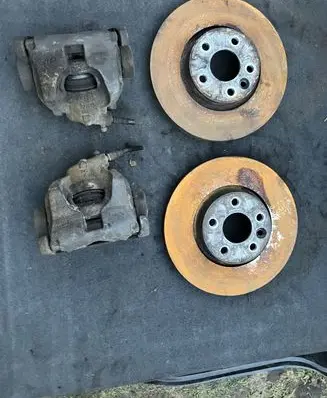 Ford Mondeo MK IV Brake discs and calipers set 