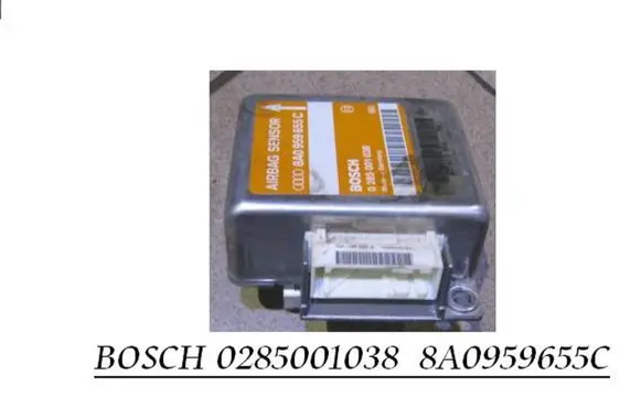 Audi A6 S6 C4 4A Airbag control unit/module 0285001038 8A0959655C