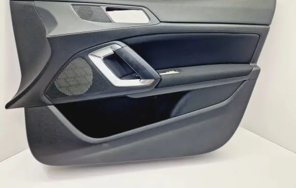 Front door card panel trim