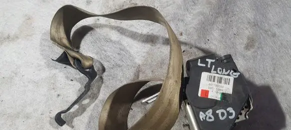Audi A8 S8 D3 4E Rear seatbelt 4E0857805B