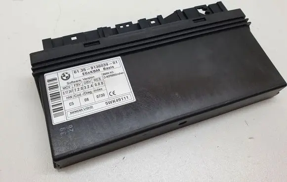 BMW 5 E60 E61 Comfort/convenience module 9136039 61359136039 6135913603901