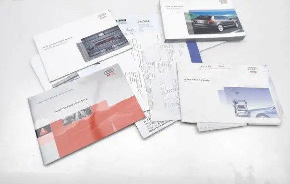 Audi A3 S3 8P Owners service history hand book 
