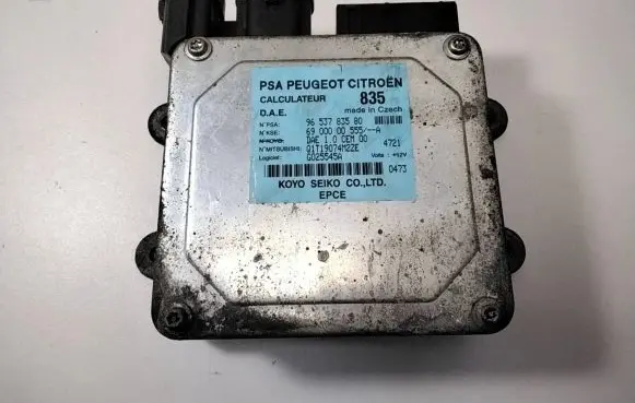 Citroen C2 Power steering control unit/module 9653783580 6900000555 Q1T19074M2ZE