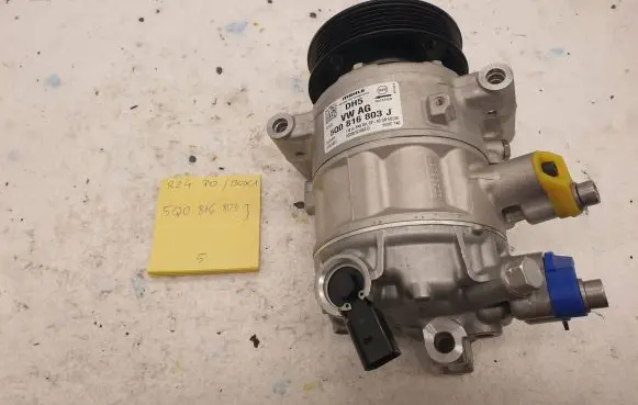 Volkswagen Touran II Air conditioning (A/C) compressor (pump) 5Q0816803J 6CVC140 03200101053D