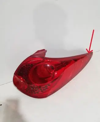 Peugeot 207 Rear/tail lights 9680157980