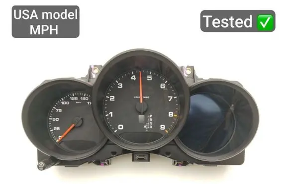 Porsche Cayman 981 Speedometer (instrument cluster) 98164110613