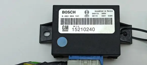 Cadillac SRX Parking PDC control unit/module 15210240 0263004141 050115