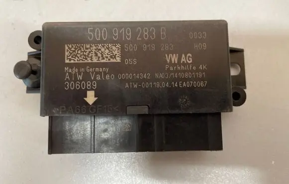 Skoda Octavia Mk3 (5E) Parking PDC control unit/module 5Q0919283B